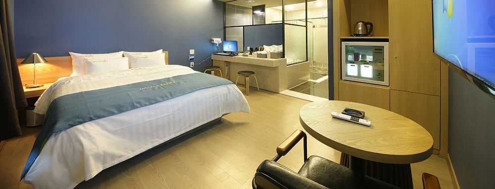 Motel Jeonju Story Exterior foto
