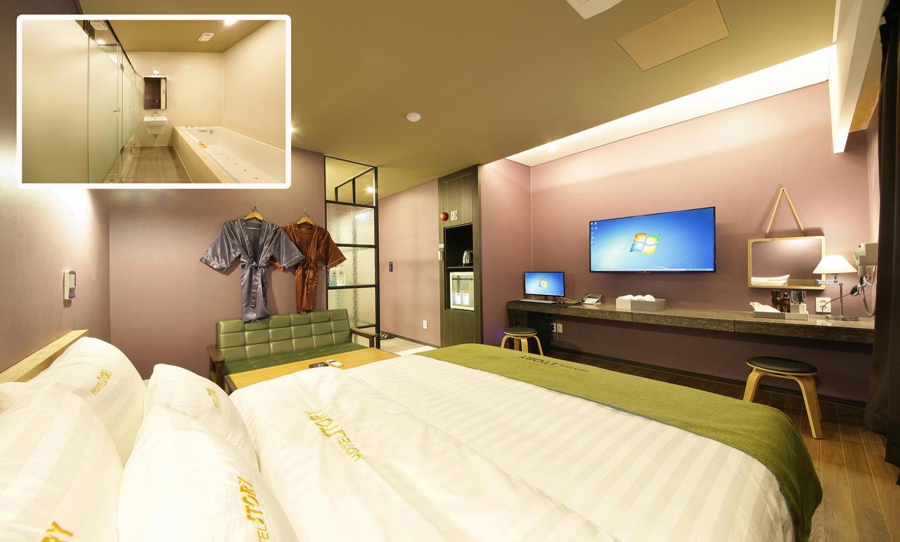 Motel Jeonju Story Exterior foto