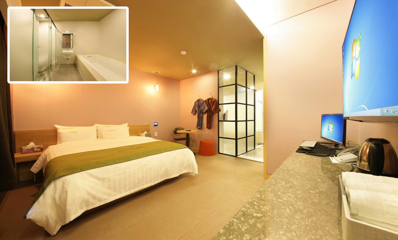 Motel Jeonju Story Exterior foto