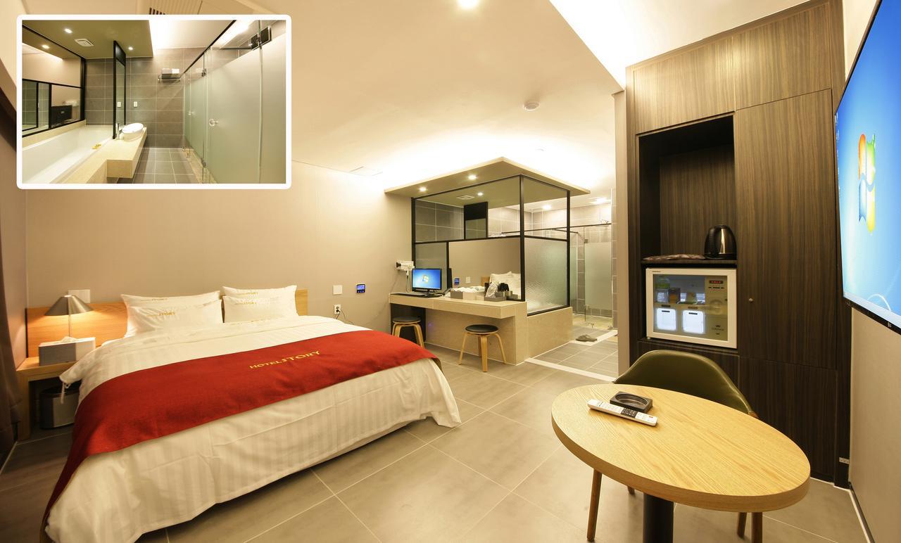 Motel Jeonju Story Exterior foto