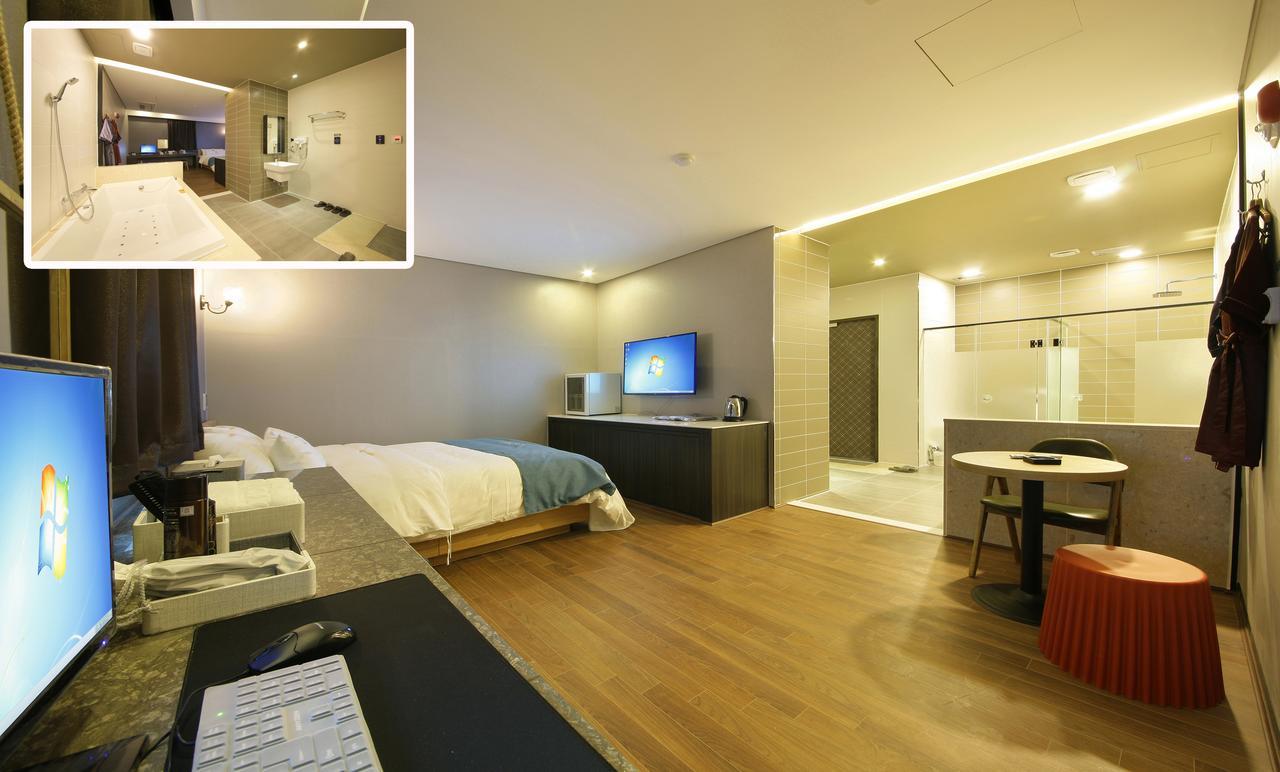 Motel Jeonju Story Exterior foto