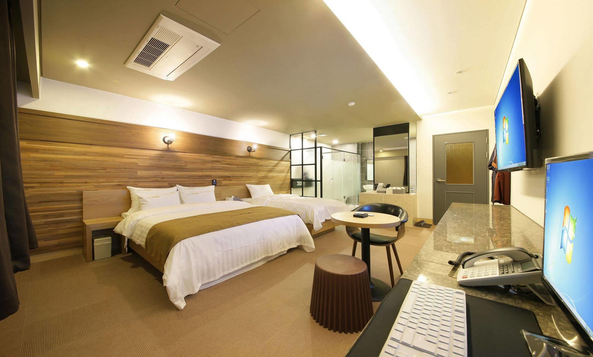 Motel Jeonju Story Exterior foto